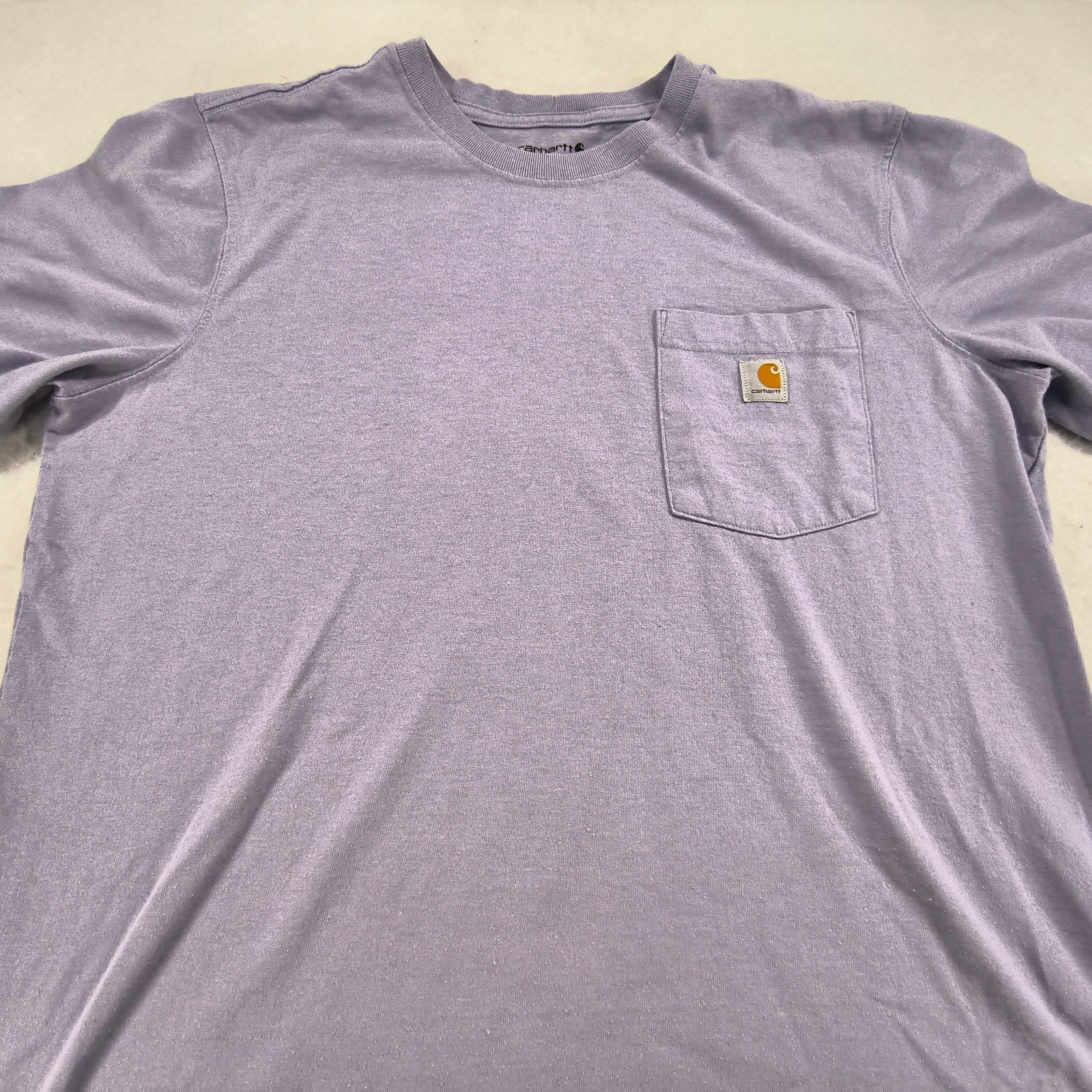 Carhartt Graphic Short Sleeve Crew Neck Shirt Womens Size Extra Large Xl Purple